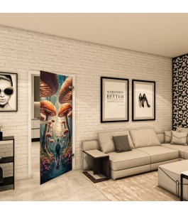 Ganzglastür - Fotoprint Model 83 für ein modernes Zuhause
