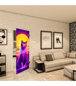 Ganzglastür - Fotoprint Model 84 für ein modernes Zuhause