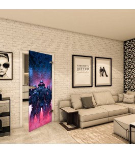 Ganzglastür - Fotoprint Model 89 für ein modernes Zuhause