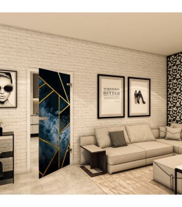 Ganzglastür - Fotoprint Model 91 für ein modernes Zuhause