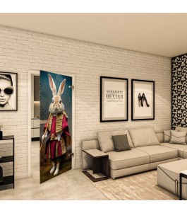 Ganzglastür - Fotoprint Model 107 für ein modernes Zuhause
