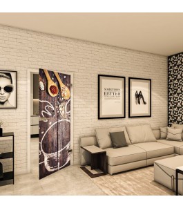 Ganzglastür - Fotoprint Model 108 für ein modernes Zuhause