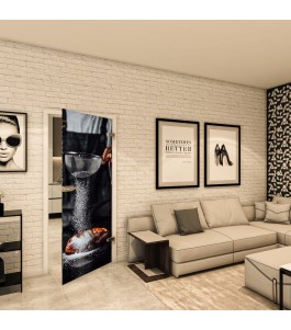 Ganzglastür - Fotoprint Model 115 für ein modernes Zuhause
