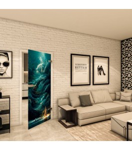Ganzglastür - Fotoprint Model 139 für ein modernes Zuhause