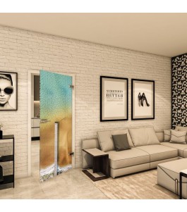 Ganzglastür - Fotoprint Model 144 für ein modernes Zuhause