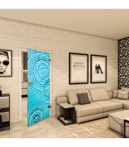 Ganzglastür - Fotoprint Model 145 für ein modernes Zuhause