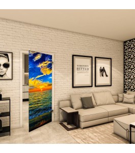 Ganzglastür - Fotoprint Model 149 für ein modernes Zuhause