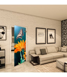 Ganzglastür - Fotoprint Model 162 für ein modernes Zuhause