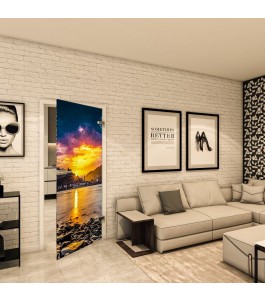 Ganzglastür - Fotoprint Model 166 für ein modernes Zuhause