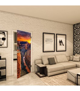 Ganzglastür - Fotoprint Model 171 für ein modernes Zuhause