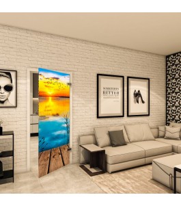 Ganzglastür - Fotoprint Model 178 für ein modernes Zuhause