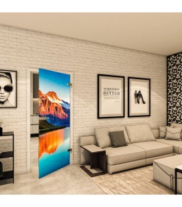 Ganzglastür - Fotoprint Model 179 für ein modernes Zuhause