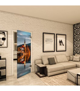 Ganzglastür - Fotoprint Model 183 für ein modernes Zuhause