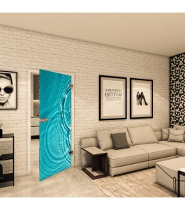 Ganzglastür - Fotoprint Model 190 für ein modernes Zuhause