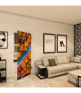 Ganzglastür - Fotoprint Model 196 für ein modernes Zuhause