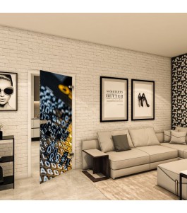 Ganzglastür - Fotoprint Model 201 für ein modernes Zuhause