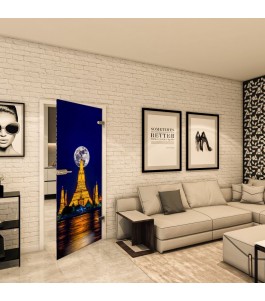 Ganzglastür - Fotoprint Model 204 für ein modernes Zuhause