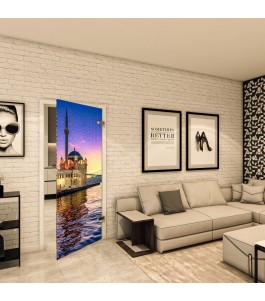 Ganzglastür - Fotoprint Model 209 für ein modernes Zuhause