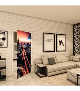 Ganzglastür - Fotoprint Model 210 für ein modernes Zuhause