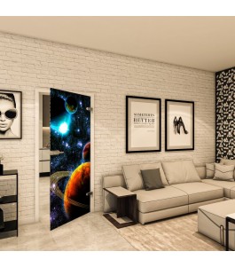 Ganzglastür - Fotoprint Model 214 für ein modernes Zuhause
