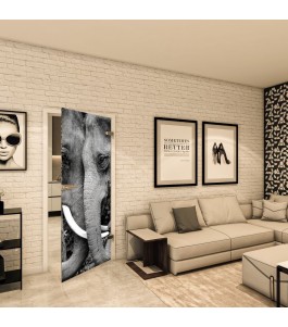 Ganzglastür - Fotoprint Model 222 für ein modernes Zuhause