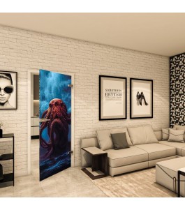 Ganzglastür - Fotoprint Model 232 für ein modernes Zuhause