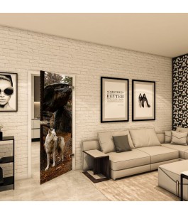 Ganzglastür - Fotoprint Model 239 für ein modernes Zuhause
