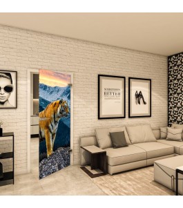 Ganzglastür - Fotoprint Model 244 für ein modernes Zuhause