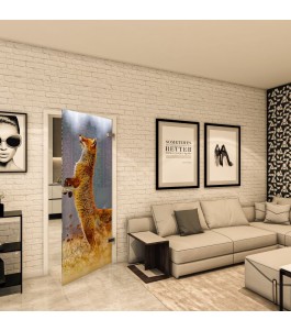 Ganzglastür - Fotoprint Model 245 für ein modernes Zuhause