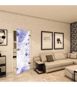 Ganzglastür - Fotoprint Model 257 für ein modernes Zuhause