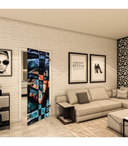 Ganzglastür - Fotoprint Model 269 für ein modernes Zuhause