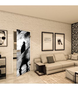 Ganzglastür - Fotoprint Model 271 für ein modernes Zuhause