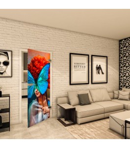 Ganzglastür - Fotoprint Model 272 für ein modernes Zuhause