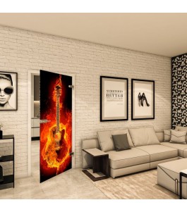 Ganzglastür - Fotoprint Model 275 für ein modernes Zuhause