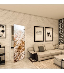 Ganzglastür - Fotoprint Model 277 für ein modernes Zuhause