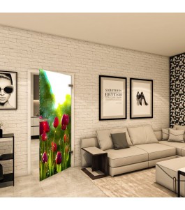 Ganzglastür - Fotoprint Model 282 für ein modernes Zuhause