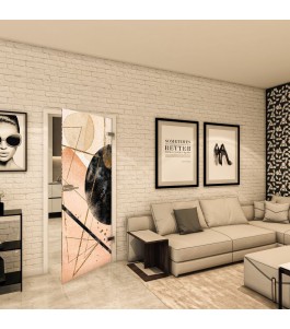 Ganzglastür - Fotoprint Model 293 für ein modernes Zuhause