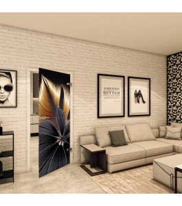 Ganzglastür - Fotoprint Model 302 für ein modernes Zuhause
