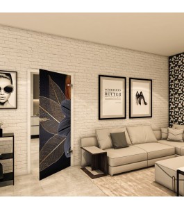 Ganzglastür - Fotoprint Model 303 für ein modernes Zuhause