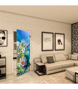 Ganzglastür - Fotoprint Model 305 für ein modernes Zuhause