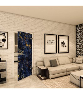 Ganzglastür - Fotoprint Model 310 für ein modernes Zuhause