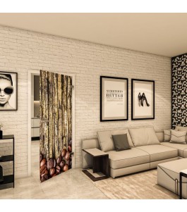 Ganzglastür - Fotoprint Model 312 für ein modernes Zuhause