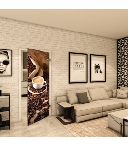 Ganzglastür - Fotoprint Model 318 für ein modernes Zuhause