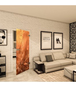Ganzglastür - Fotoprint Model 320 für ein modernes Zuhause