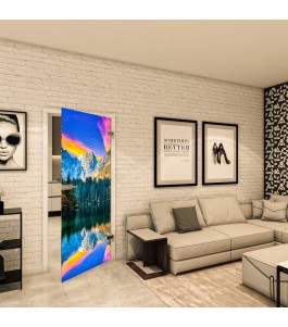 Ganzglastür - Fotoprint Model 321 für ein modernes Zuhause