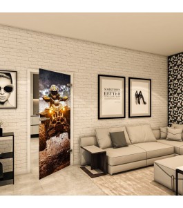 Ganzglastür - Fotoprint Model 326 für ein modernes Zuhause