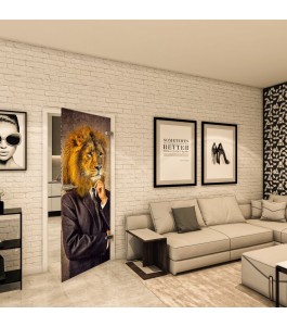 Ganzglastür - Fotoprint Model 334 für ein modernes Zuhause