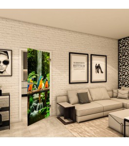 Ganzglastür - Fotoprint Model 338 für ein modernes Zuhause