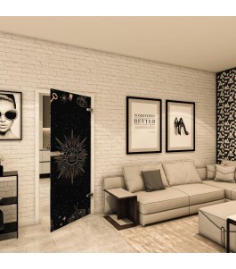 Ganzglastür - Fotoprint Model 344 für ein modernes Zuhause