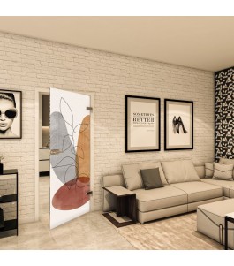 Ganzglastür - Fotoprint Model 346 für ein modernes Zuhause